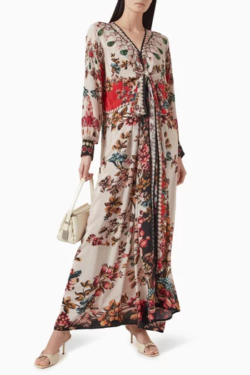 Vivianna Tie-up Kaftan