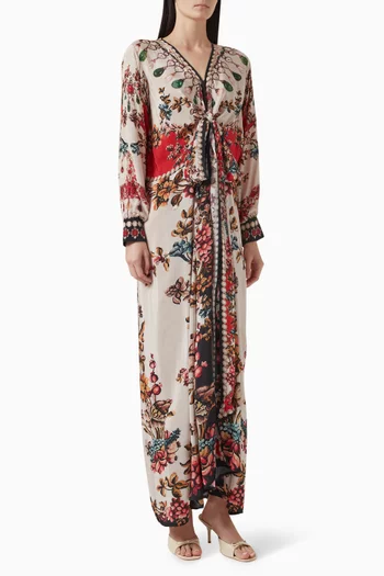 Vivianna Tie-up Kaftan