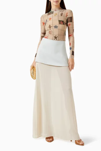 Antipode Tattoo Top in Mesh