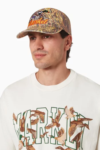 Duck Pond 6-panel Hat in Canvas