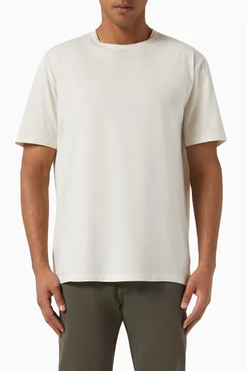 Feather Branded T-shirt in Stretch Knit