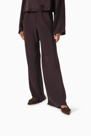 حذاء كلاسيك مايلورا بكعب مسطح شمواه