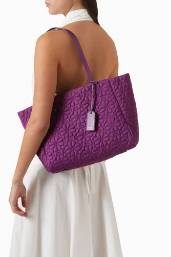 Medium Tilly Tote in Quilted Fabric