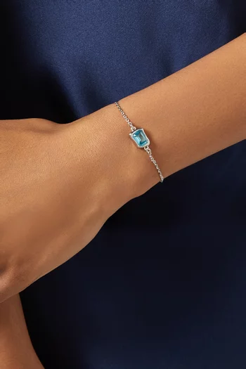 Molten Glass Solitaire Bracelet