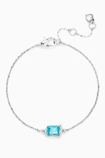 Molten Glass Solitaire Bracelet