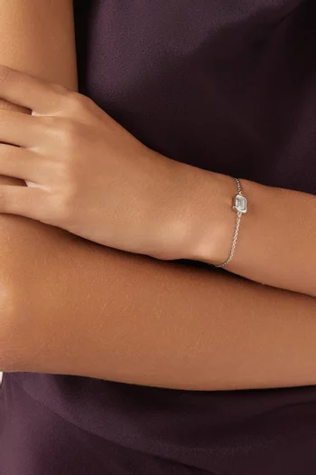 Molten Glass Solitaire Bracelet