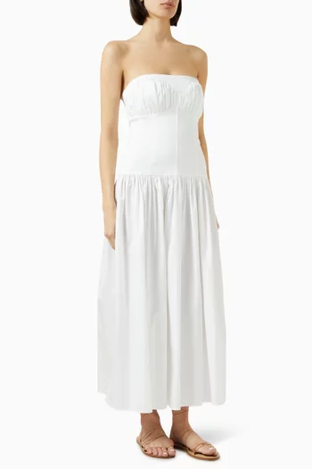 Lauryn Midi Dress in Cotton