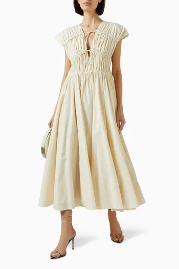 Ceres Midi Dress in Organic Cotton