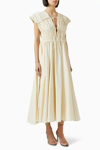 Ceres Midi Dress in Organic Cotton
