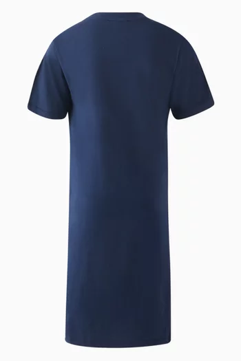 T-shirt Dress in Cotton Jersey