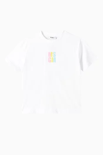 Logo Graphic T-shirt in Cotton