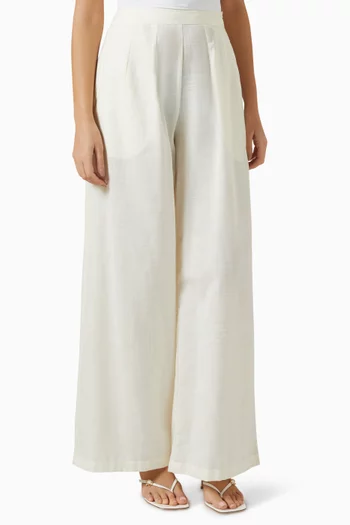 Wide-leg Pants