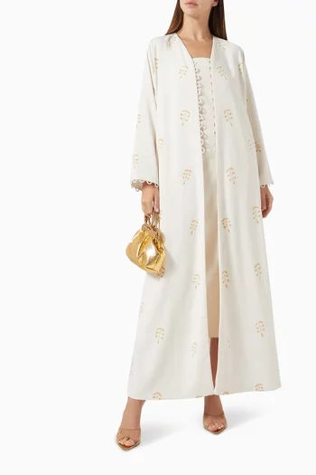 Artwork Abaya in Georgette