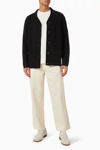 Wightman Cardigan in Cotton-cashmere Blend