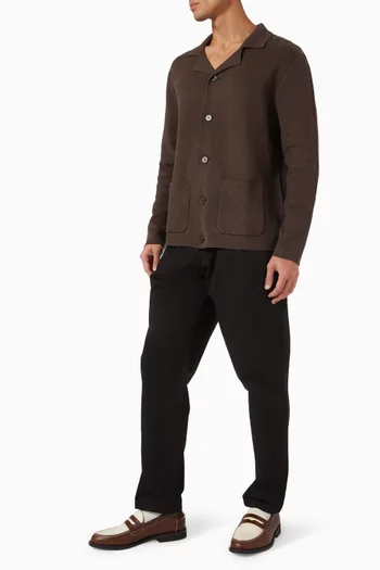 Wightman Cardigan in Cotton-cashmere Blend