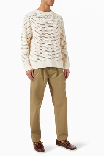 Wilde Crewneck Sweater in Cotton-blend Knit