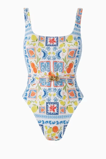 Isola Bella One-piece Swimsuit in ECONYL®