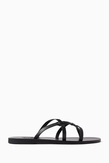 Egopi Sandals in Leather
