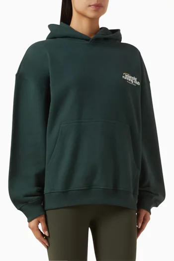 Oversized Running Hoodie in Organic Cotton