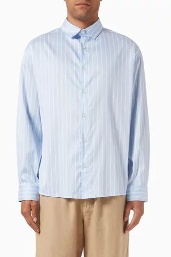 Eugene Stripe Shirt in Cotton-blend