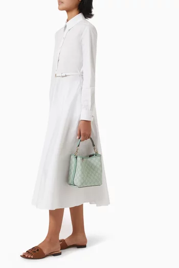 Mini Bucket Bag in GG Canvas