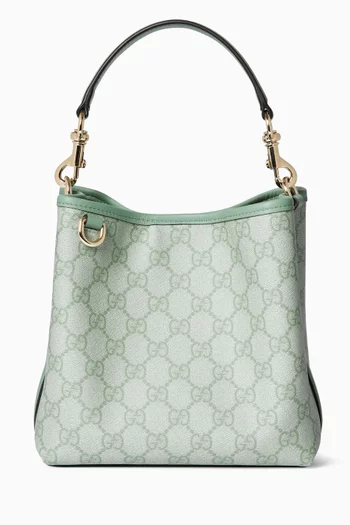 Mini Bucket Bag in GG Canvas