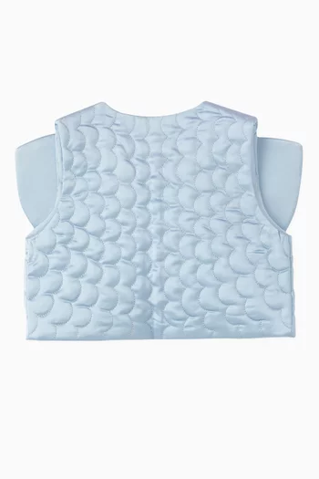 Butterfly Vest in Nylon Taffeta