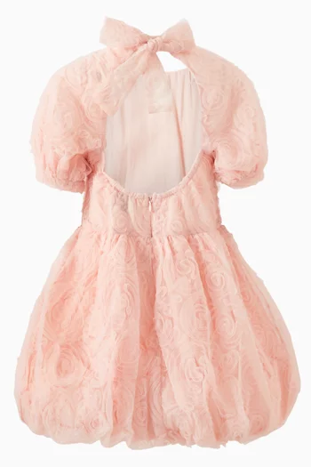 Callisto Flared Dress in Jacquard