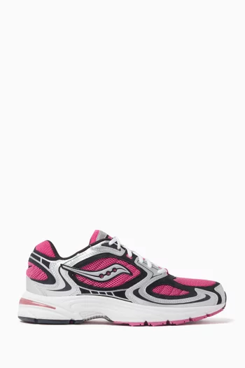 Grid Jazz 9 Sneakers in Mesh & Leather