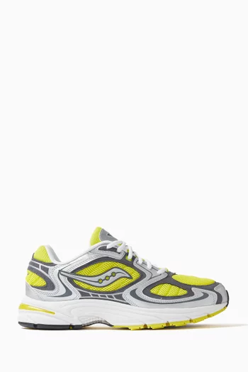 Grid Jazz 9 Sneakers in Mesh & Leather