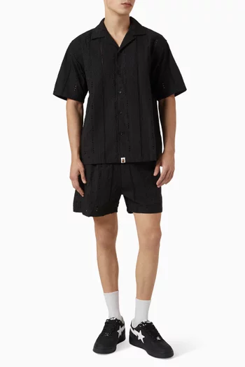 Embroidered Shirt in Cotton