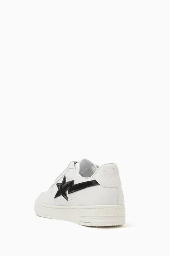 BAPE STA OS #3 Sneakers in Leather