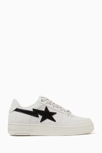BAPE STA OS #3 Sneakers in Leather