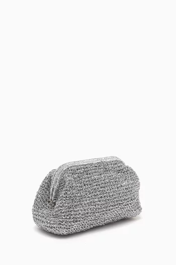 Breeze Clutch Bag in Paper-raffia