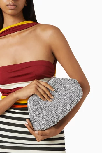 Breeze Clutch Bag in Paper-raffia