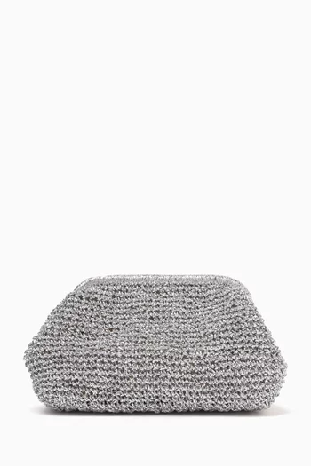 Breeze Clutch Bag in Paper-raffia