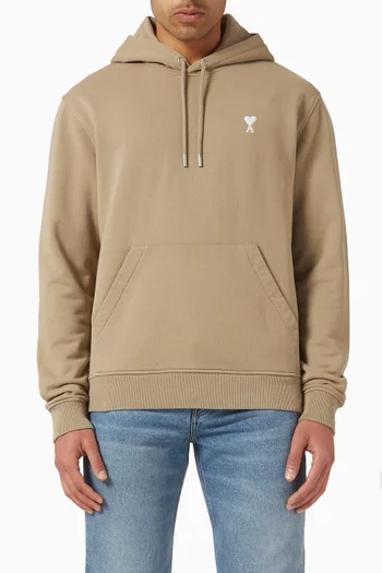 Ami de Coeur Hoodie in Loopback Organic Cotton Fleece.
