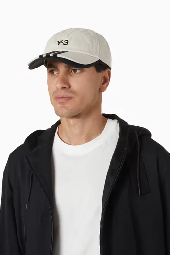 Logo-embroidered Baseball Cap in Cotton-canvas