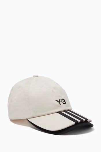 Logo-embroidered Baseball Cap in Cotton-canvas