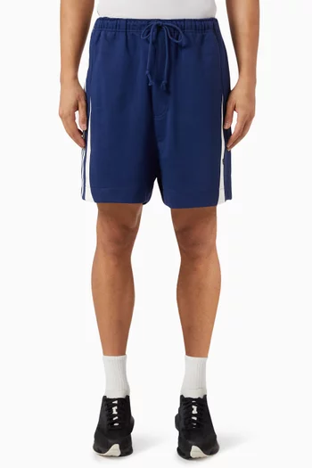 Cutline Shorts in French Terry