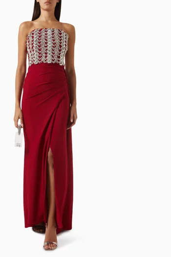Crystal-embellished Dress