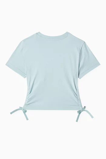 Flaming Love Knotted T-shirt