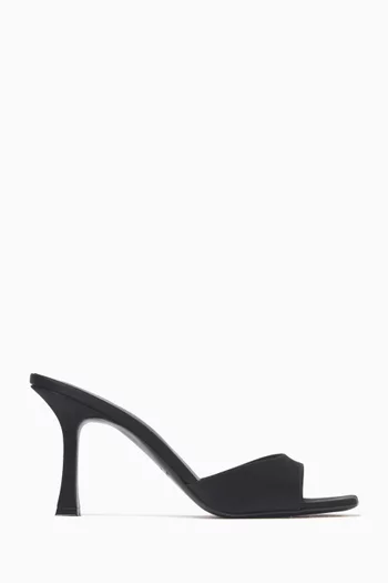 Estonia 80 Mule Sandals in Silk-satin