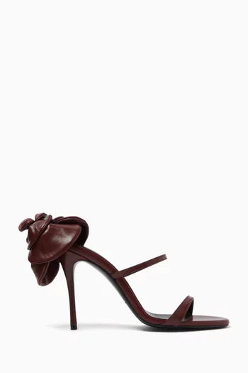 Flower 105 Sandals in Leather