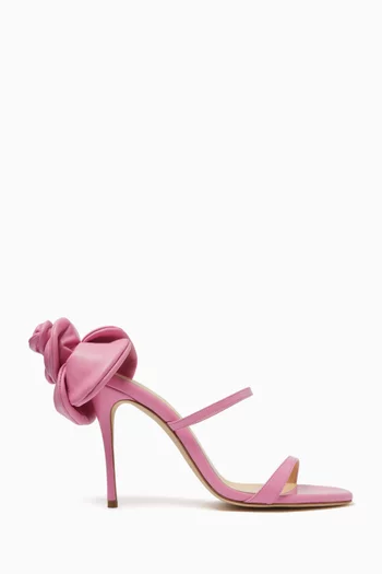 Flower 105 Sandals in Leather