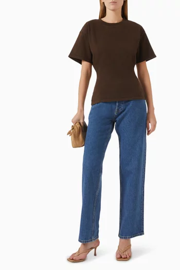 Eero Cinched T-shirt in Cotton