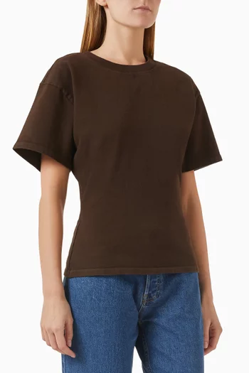 Eero Cinched T-shirt in Cotton