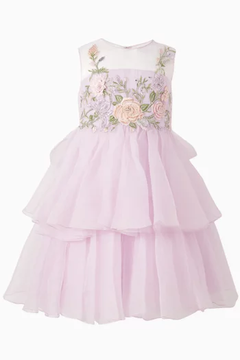 Nicoletta Ruffle Dress