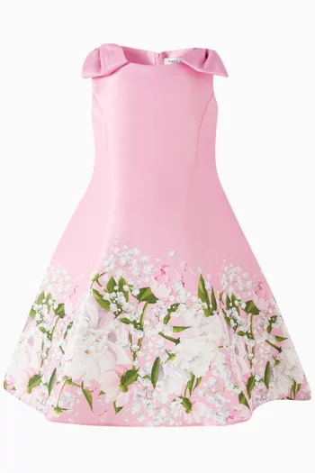Flared Bow Dress