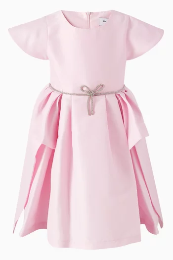 Embellished Dress in Satin